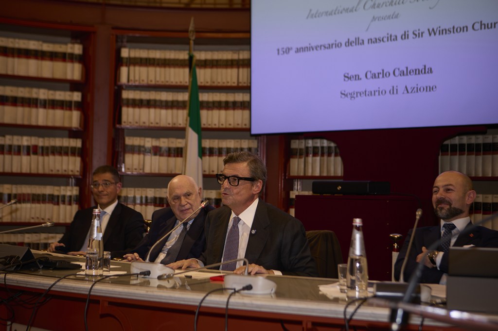 Il Senatore Calenda a&nbsp;Churchill150