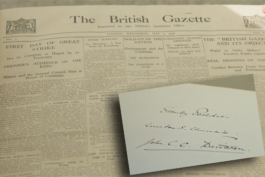 Il giornale di Churchill salvato dal&nbsp;macero