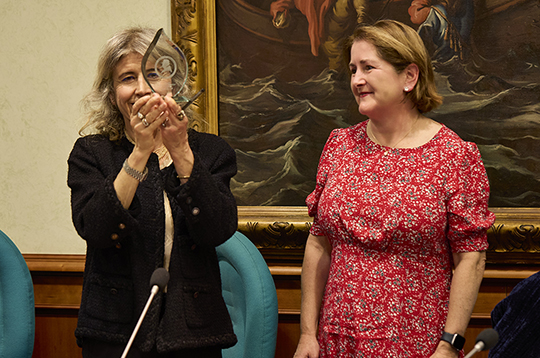 Marina Churchill premia Nicoletta Maggi con il Richard Langworth&nbsp;Award