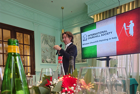 Viaggio tra i dipinti italiani di Sir Winston con Paul&nbsp;Rafferty