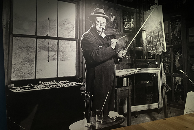 Winston Churchill The Painter mostra alla Wallace Collection Londra